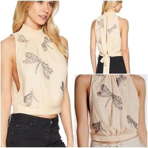 Free People Sequin Top
